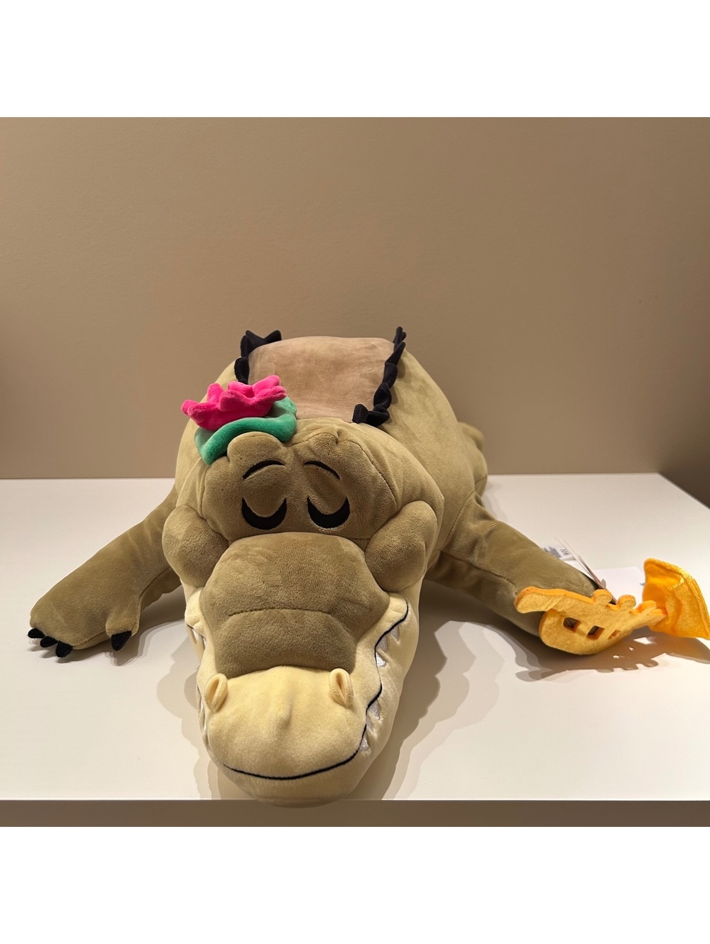Disney Princess and the Frog Louis Crocodile Tiana's Bayou 24" Cuddleez Plush